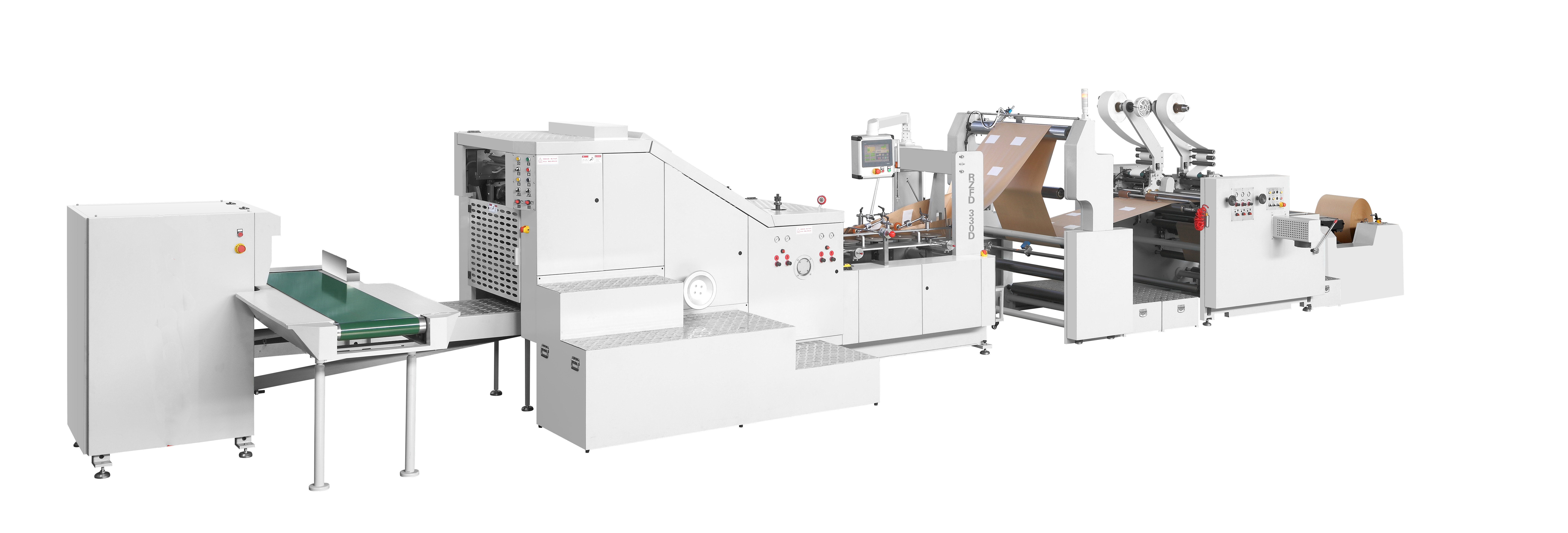 LQ-R330D Автоматическая высокоскоростная машина для производства бумажных пакетов с квадратным дном (патч-пакеты)